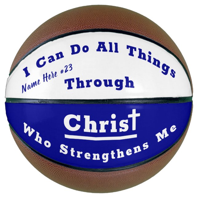 Ich kann alles Basketball machen, PERSONALISIERT (Vorderseite)