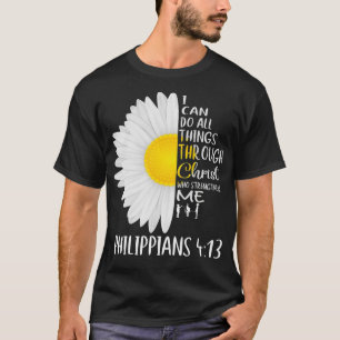 Ich kann alles durch Christan Philippinen machen T-Shirt