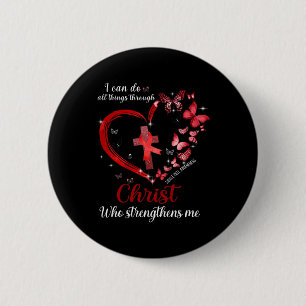 Ich kann alles durch Christi-Sichelzellanäwa mache Button