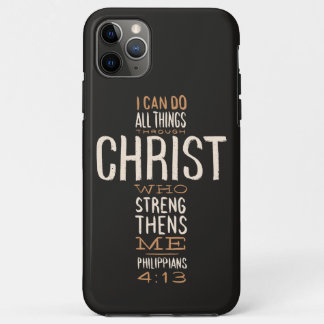 Ich kann alles durch Christus Bibelverse tun Case-Mate iPhone Hülle