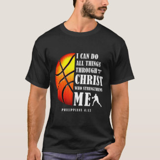 Ich kann alles durch Christus Christlich durch Bys T-Shirt