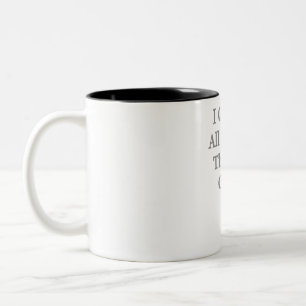 Ich kann alles durch Christus tun Zweifarbige Tasse