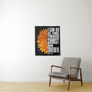 Ich kann alles durch das Handgelenk machen, das st Wandteppich