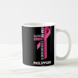 Ich kann alles durch den chronischen Brustkrebs A Kaffeetasse