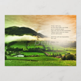 Ich kann alles durch Him Postcard Inspirati tun