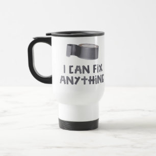 Ich kann alles mit Panzerklebeband regeln Reisebecher