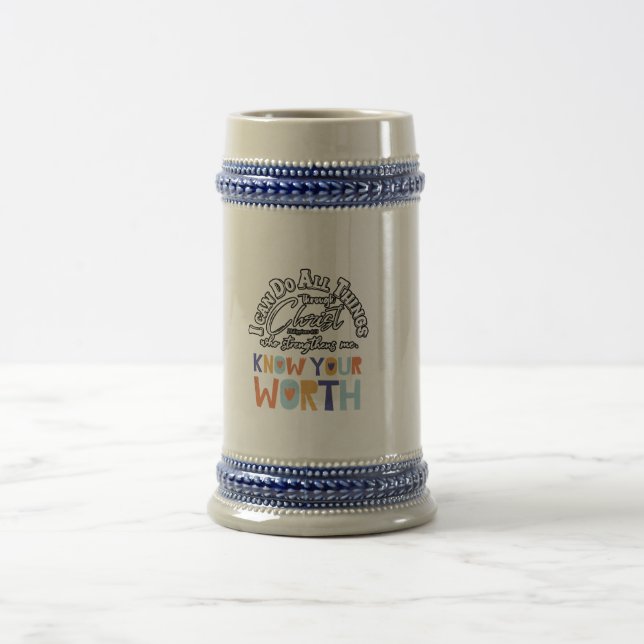 Ich kann alles phantastische Design machen Bierglas (Mittel)