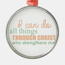 Ich kann alles tun durch Christus Wer stärkt