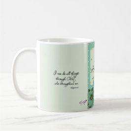Ich kann alles tun Faith Garden Tasse