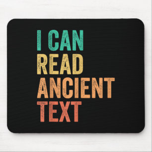 Ich kann altes Text lustig lesen Mousepad