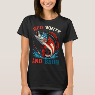 ich kann besser angeln als du Lustiger patriotisch T-Shirt