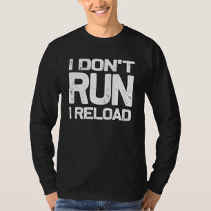 Ich kann besser laufen als die Regierung Funny Run T-Shirt