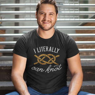 Ich kann buchstäblich Knoten T-Shirt
