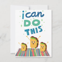 ICH KANN DAS MACHEN FEIERTAGSKARTE