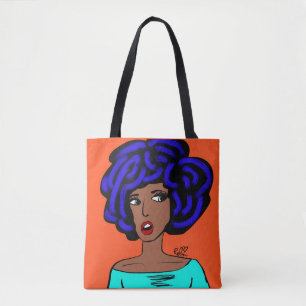 "Ich kann das nicht erkennen" Canvas-Tasche Tasche