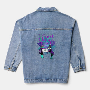 Ich kann das nicht erkennen jeansjacke