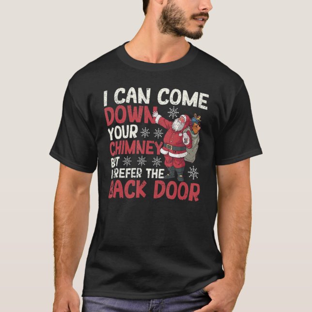 Ich kann deinen Schneeballschneeballschmuck Weihna T-Shirt (Vorderseite)