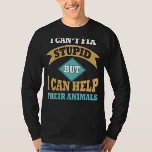 Ich kann den Dummkopf nicht reparieren, aber ich k T-Shirt