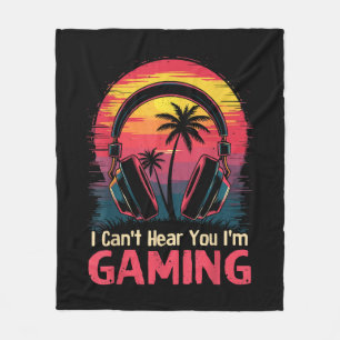 Ich kann dich nicht hören, ich spiele Videospiele, Fleecedecke
