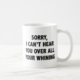 Ich kann dich nicht hören kaffeetasse