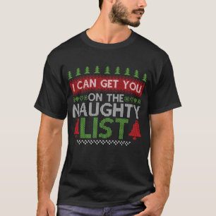 Ich kann dich zu Weihnachten auf die verrückte Lis T-Shirt