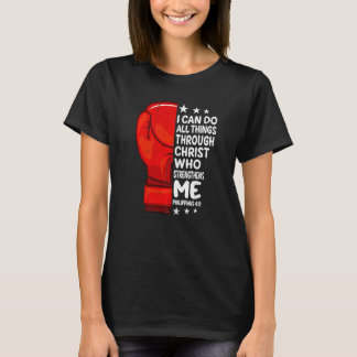 Ich kann Dinge durch christliche Philippinen tun 4 T-Shirt