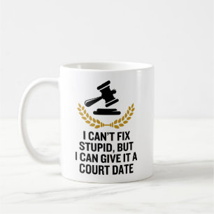 Ich kann Dummheit nicht reparieren, aber ich kann Kaffeetasse
