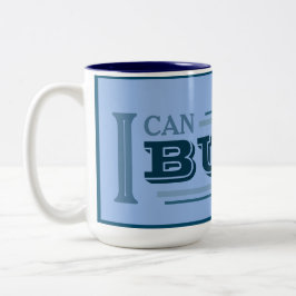 Ich kann es bauen Kaffeetasse (Blau)