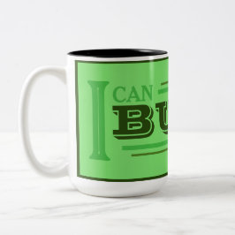 Ich kann es bauen Kaffeetasse (Grün)
