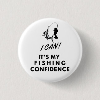 Ich kann es bin meine Fischen-Vertrauens-Knöpfe Button