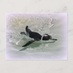 Ich kann es nicht ertragen, einen Pinguin zu sehen Postkarte