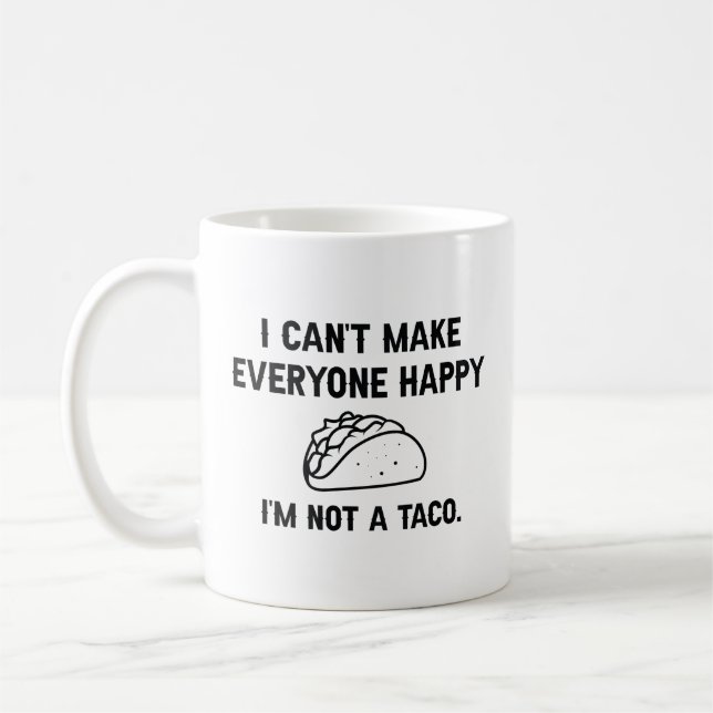 Ich kann es nicht glücklich machen, dass ich kein  kaffeetasse (Links)