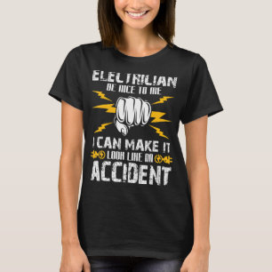 Ich kann es so aussehen lassen, als wäre der Elekt T-Shirt