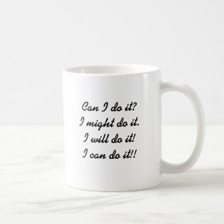Ich kann es tun!! kaffeetasse