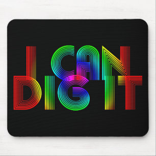 Ich kann es tun mousepad