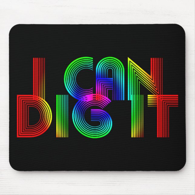 Ich kann es tun mousepad (Vorne)