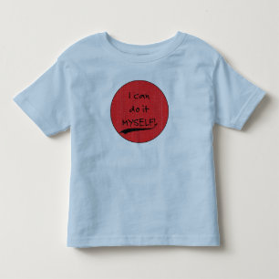 Ich kann es tun selbst! kleinkind t-shirt