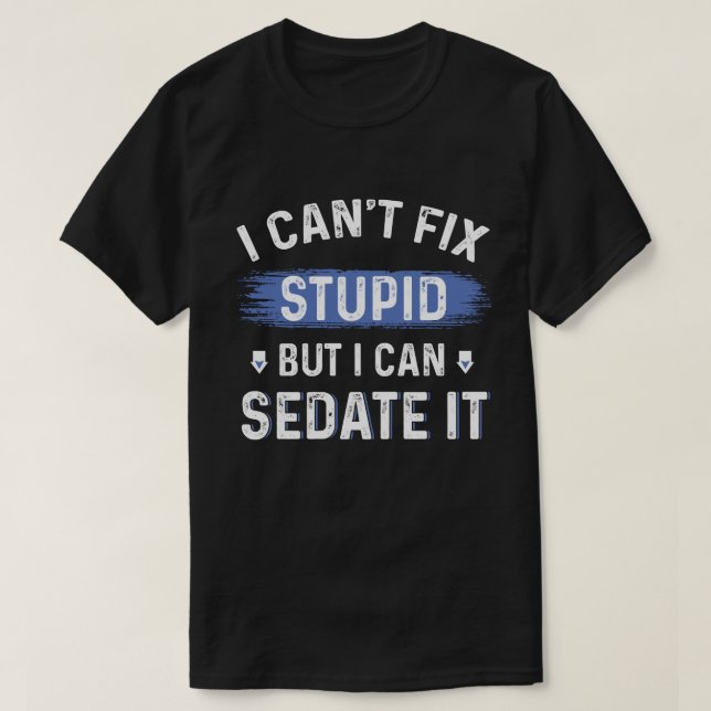 Ich kann es witzige Geschenke Männer Frauen T-Shirt (Design vorne)