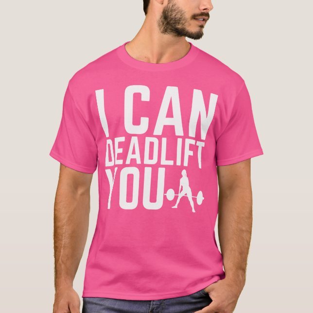 Ich kann euch ein lustiges Training für das Gewich T-Shirt (Vorderseite)