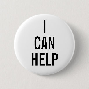 Ich kann Freiwilligentaste helfen Button