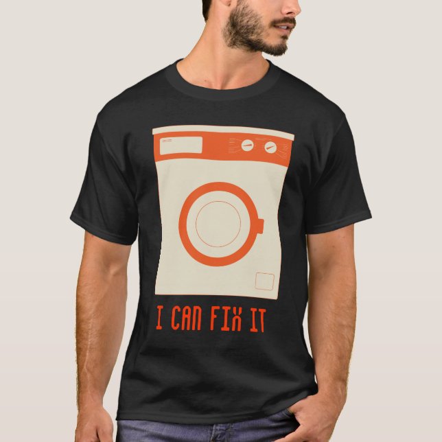 Ich kann Gerät reparieren T-Shirt (Vorderseite)