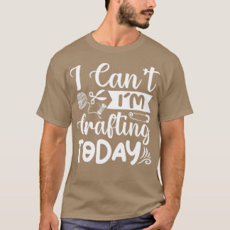 Ich kann heute im Crafting Funny Crafter T-Shirt