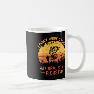 Ich kann heute meinen Arm nicht in einem gegossene Kaffeetasse