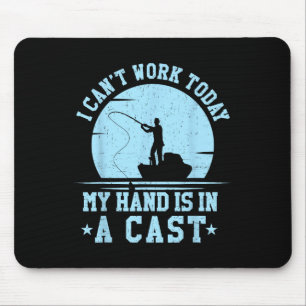 Ich kann heute nicht arbeiten, mein Arm ist in ein Mousepad