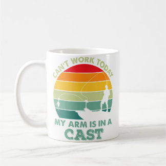 Ich Kann Heute Nicht Arbeiten Mein Arm Ist In Eine Kaffeetasse