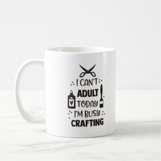 Ich kann heute nicht erwachsen werden, ich bin bes kaffeetasse