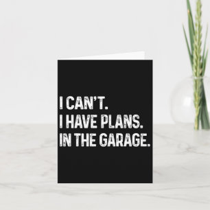 Ich kann&#; ich habe Pläne im Garage Car Mechanike Karte