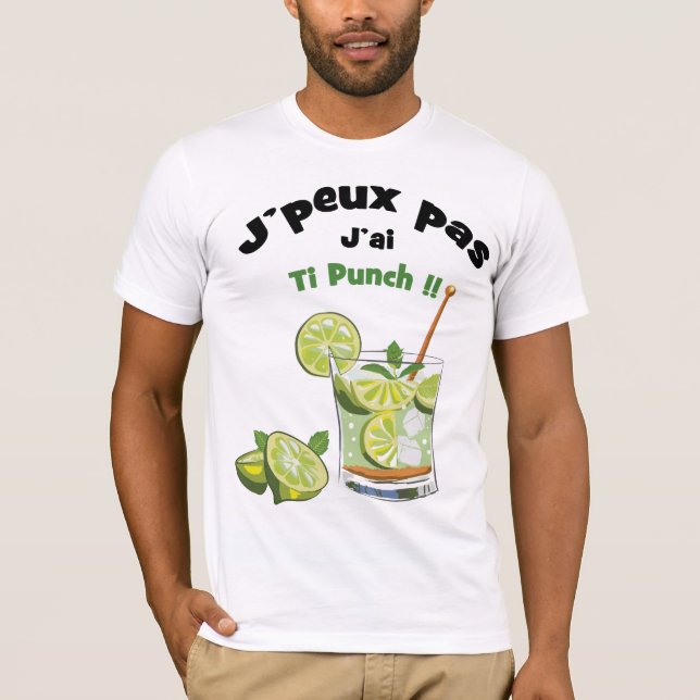 Ich kann… Ich habe ti Punsch T-Shirt (Vorderseite)