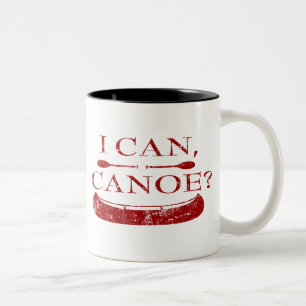 Ich kann, Kanu? (Rotes Logo) Tasse