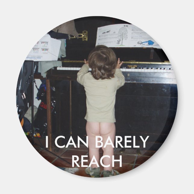 ICH KANN KAUM ERREICHEN MAGNET (Vorne)